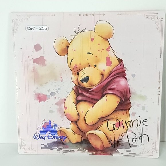 Art Winnie The Pooh Disney 100th Limited Edition Card Print Big One 67/255